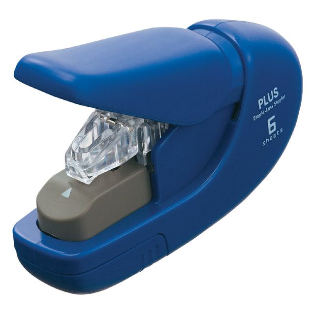 Plus - Stapler plus Grundnahrungsmittel ohne Grundnahrungsmittel blau