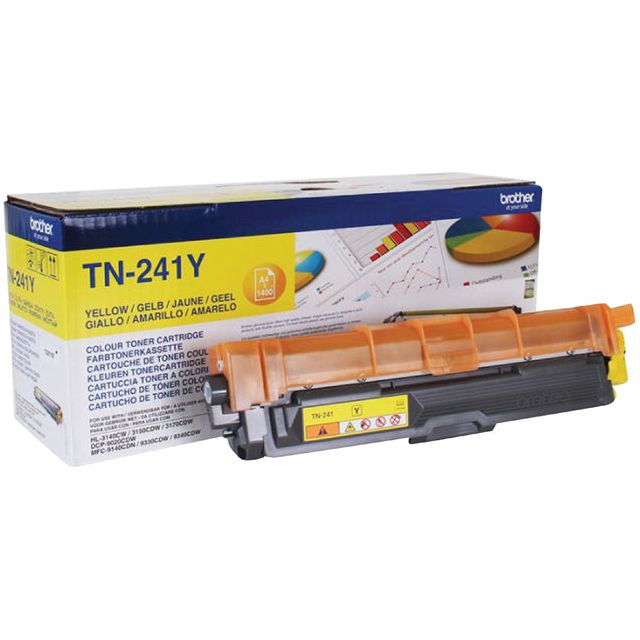 Brother - Toner, 1.400 pagina's, OEM TN-241Y, geel