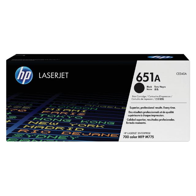 HP - Tonercartridge CE340A 651A zwart