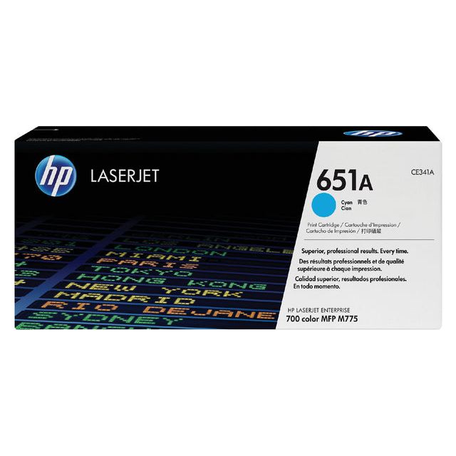 HP - Tonercartridge HP CE341A 651A Blue | 1 Stück