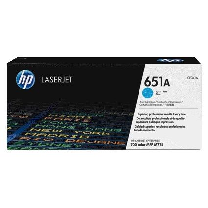 HP - Toner cartridge ce341a 651a blue