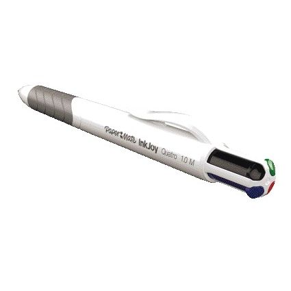 Paper Mate - Kugelschreiber Inkjoy 4 Farben Quatro Standard Medium | 12 Stück