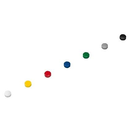 Maul - Magnete Solido 15mm 150gr assortiti 10 pezzi