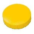 Maul -  Magneet  solid 20mm 300gr geel | 24 stuks