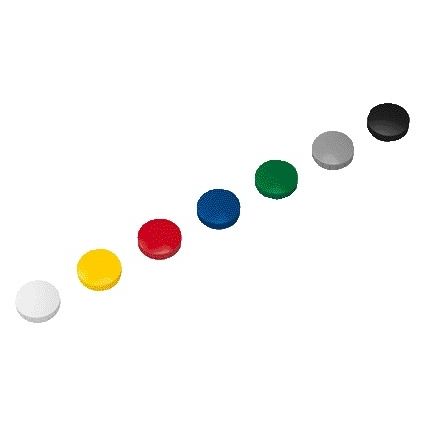 MAUL - Aimant Solide 32mm 800gr assorti 10 pièces