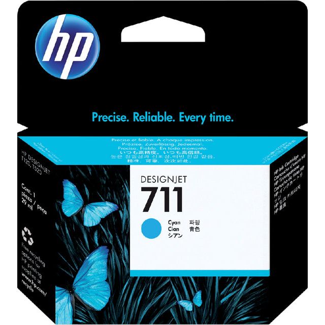 HP - Inkcartridge HP CZ130A 711 Blue | 1 pièce