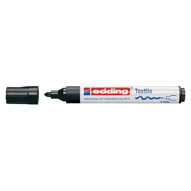 Edding - textielmarker 4500 zwart