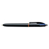 BIC - Ballpen Bic 4 Colors Pro avec anneau m noir | 12 pièces