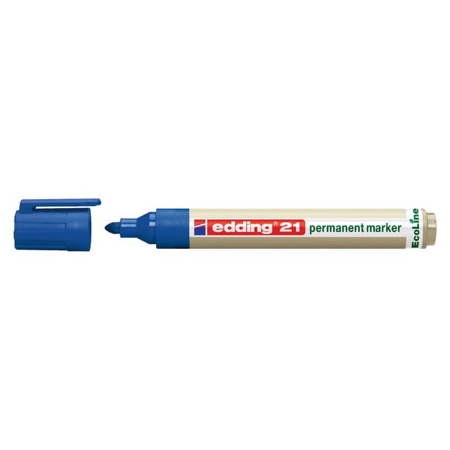 Edding - permanent marker Ecoline e-21 blauw