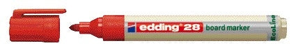 Edding EcoLine -  Whiteboardmarker edding 28 eco rond 1.5-3 rd | 10 stuks