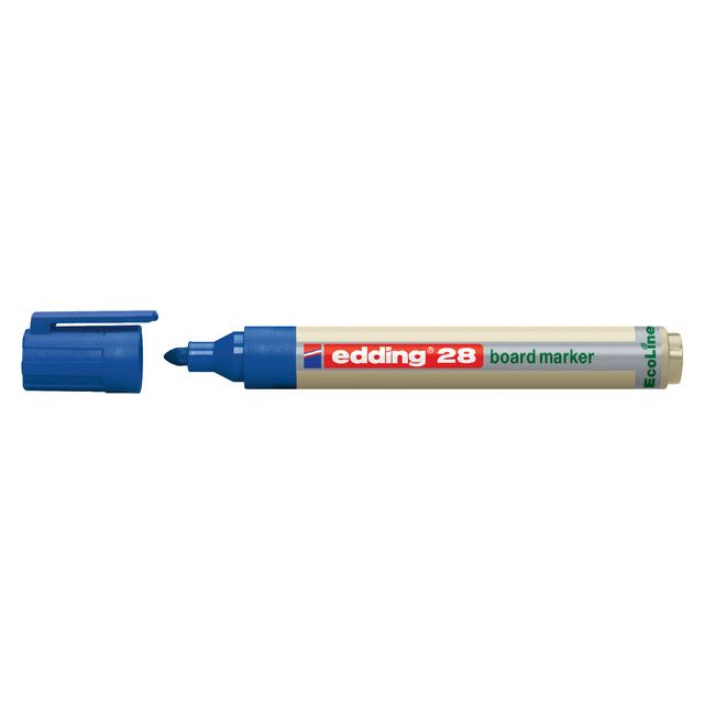 Edding Ecoline -Filz -Tip Edding 28 Whiteboard Ecolin um 1,5-3 mm blau