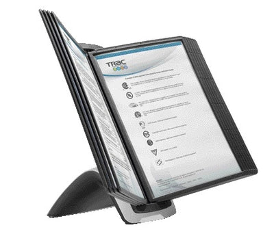 Durable - Desk stand 5855 Sherpa Style 10 pockets black