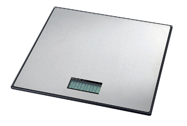 MAUL - Pakketweger Global 50kg metalen plateau zwart