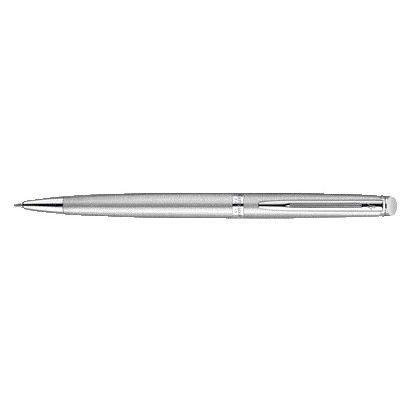 Waterman - Bolígrafo mediano Hémisphère CT de acero inoxidable