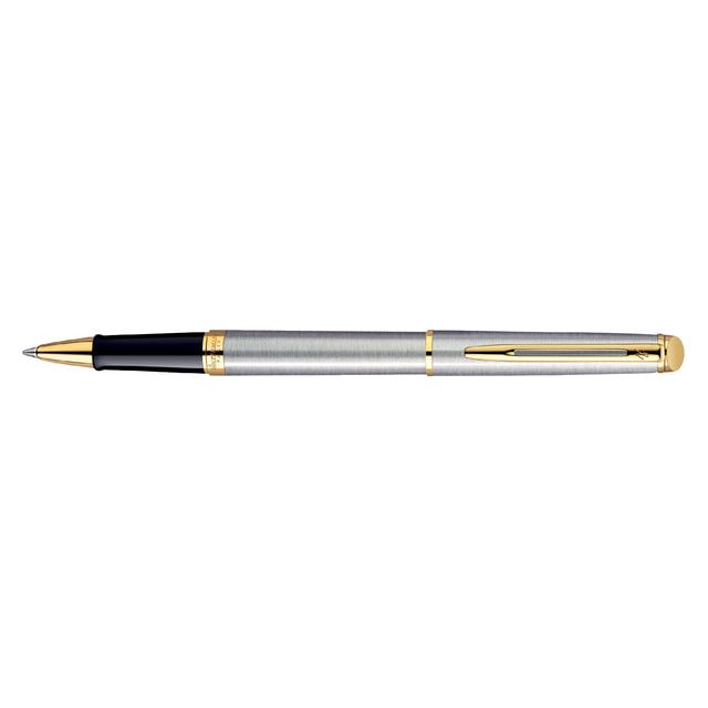 Waterman - Rollerpen Hemip GT F en acier inoxydable | 1 pièce