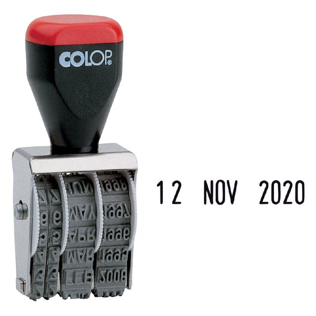 Colop - Datumstempel 04000 niet zelfinktend 4mm