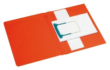 Jalema - Clipex folder Plus A4 100% recycled cardboard 250gr red