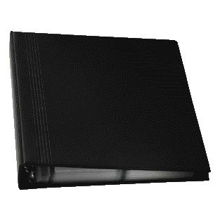 Sigel -  Visitekaartringband  VZ301 voor 400 kaarten 90x58mm velvet zwart