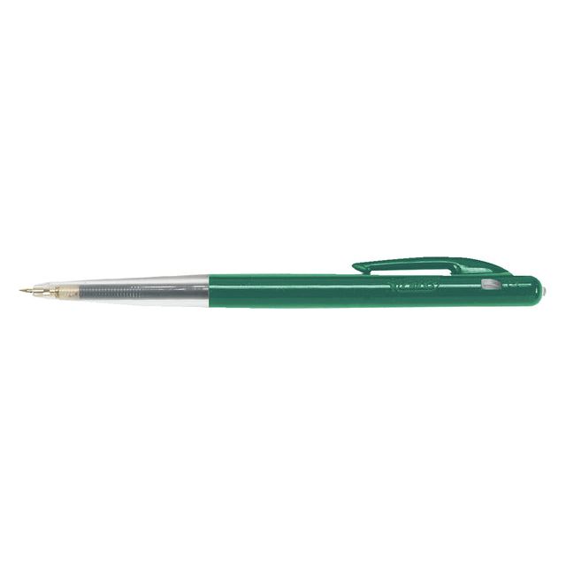 BIC - Balpen M10 groen medium | 50 stuks