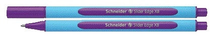 Schneider -  Balpen slider edge xb paars | 10 stuks