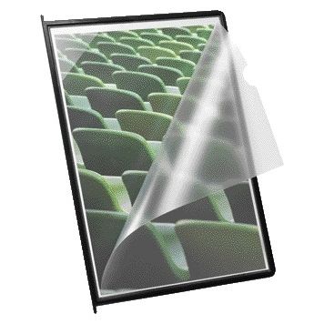 Quantore -  Infotas djois flex-o-frame met pen a4 zw | 10 stuks