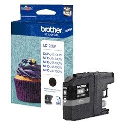 Brother -  Inktcartridge LC-123BK zwart | 5 stuks