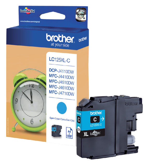 Bruder - Inkcartridge LC -125xlc Blue