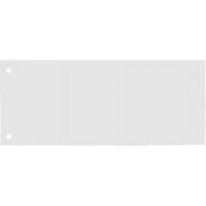 Qbasic - Bande de séparation 240x105mm 50 pièces blanc