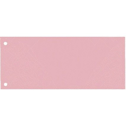 Oxford - Tira separadora estrecha 240x105mm 190gr rosa 100 piezas