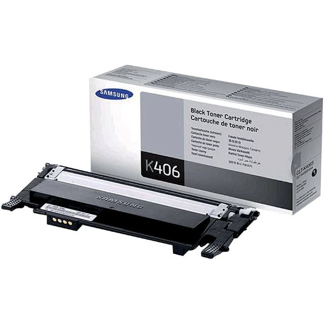 Samsung - Tonercartridge sam/hp clt-k406s zwart