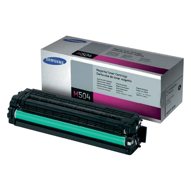 Samsung - Tonercartridge sam/hp clt-m504s rood