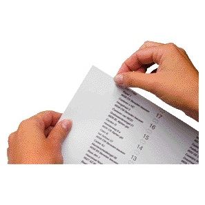 Jalema – Indication Reitstreifen Jockey 100 mm weiß 50 Blatt