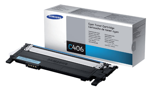 Samsung - Tonercartridge SAM/HP CLT -C406S Blau