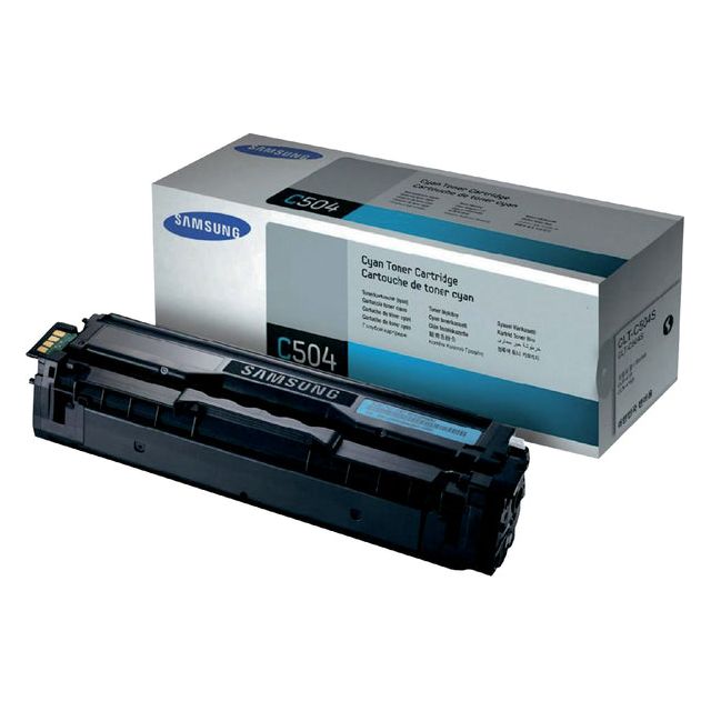 Samsung - Tonercartridge sam/hp clt-c504s blauw