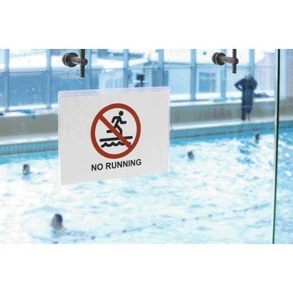 Djois - Präsentationshülle Signage A4 PP selbstklebend 10 Stück