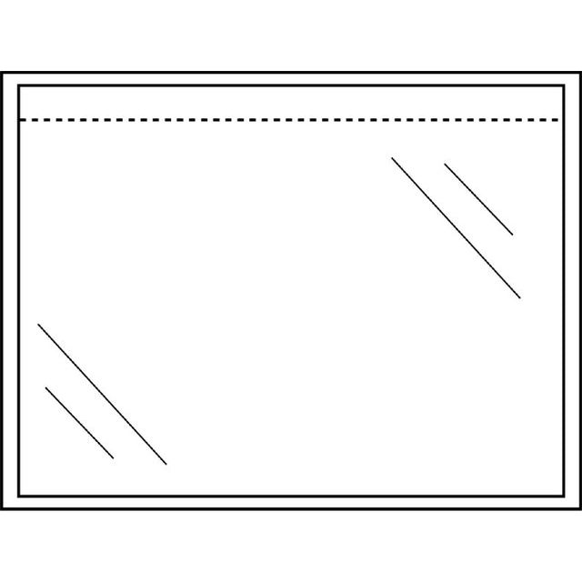 Quantore - Paklijstenvelop zelfklevend blanco 165x122mm 1000st