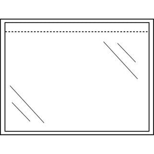 CleverPack - Packing list envelope self-adhesive unprinted 165x112mm pack of 100 pieces