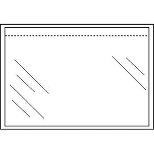 CleverPack - Packing list envelope self-adhesive unprinted 230x155mm pack of 100 pieces