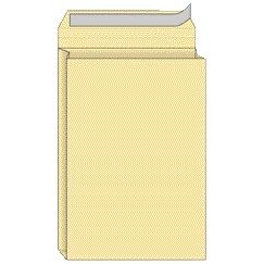 Quantore - Envelope sample bag 229x324x38mm self-adhesive cream 125 pieces
