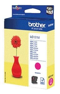 Brother - Tintenpatrone LC-121M rot