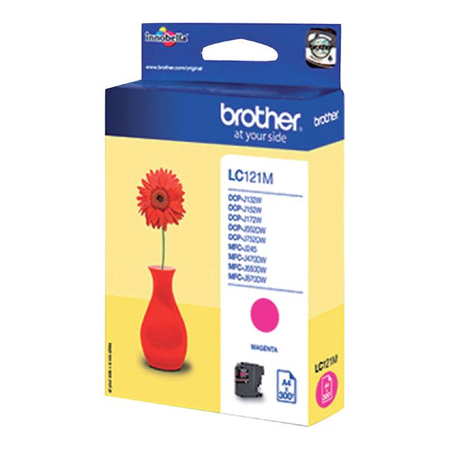 Bruder - Inkcartridge Bruder lc -121m rot | 1 Stück