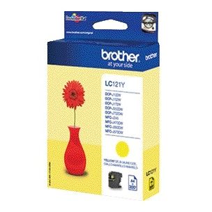 Brother -  LC-121Y inktcartridge 1 stuk(s) Origineel Geel