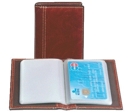 Brepols - Étui pour cartes de crédit 40 pièces marron