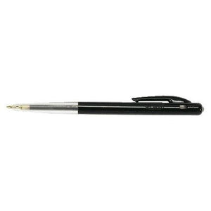 Bic - Penna a sfera M10 media nera con EAN | 50 pezzi