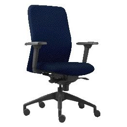 Euroseats - Sedute per sedia da ufficio Vigo blu