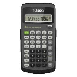 Texas Instruments - Calculatrice TI-30XA