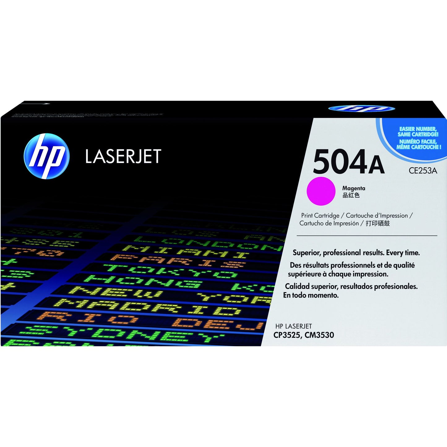 HP - Toner cartridge ce253a 504a red