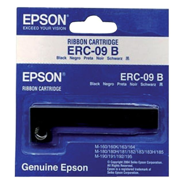 EPSON - Lint Epson S015166 pour ERC09 Nylon Black | 1 pièce