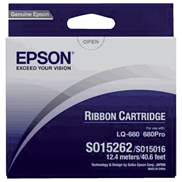 Epson - Lint S015262 voor LQ-670 nylon zwart