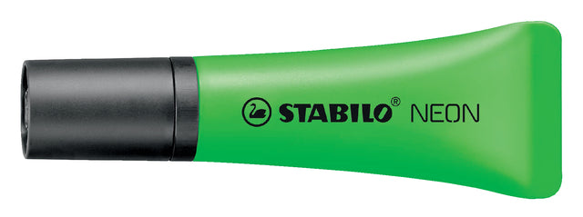 Stabilo - Markeerstift 72/33 neon groen | 10 stuks